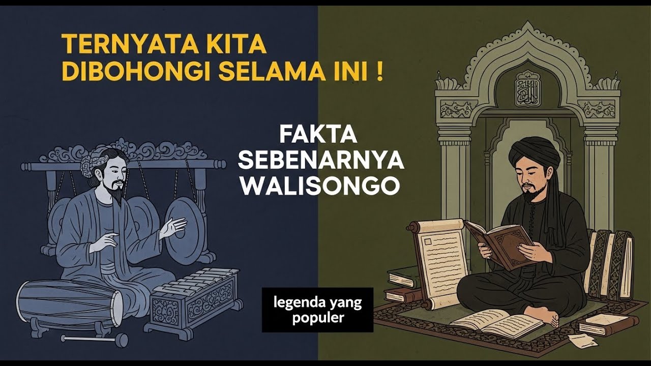 TERNYATA SELAMA INI KITA DIBOHONGI! FAKTA SEBENARNYA WALISONGO