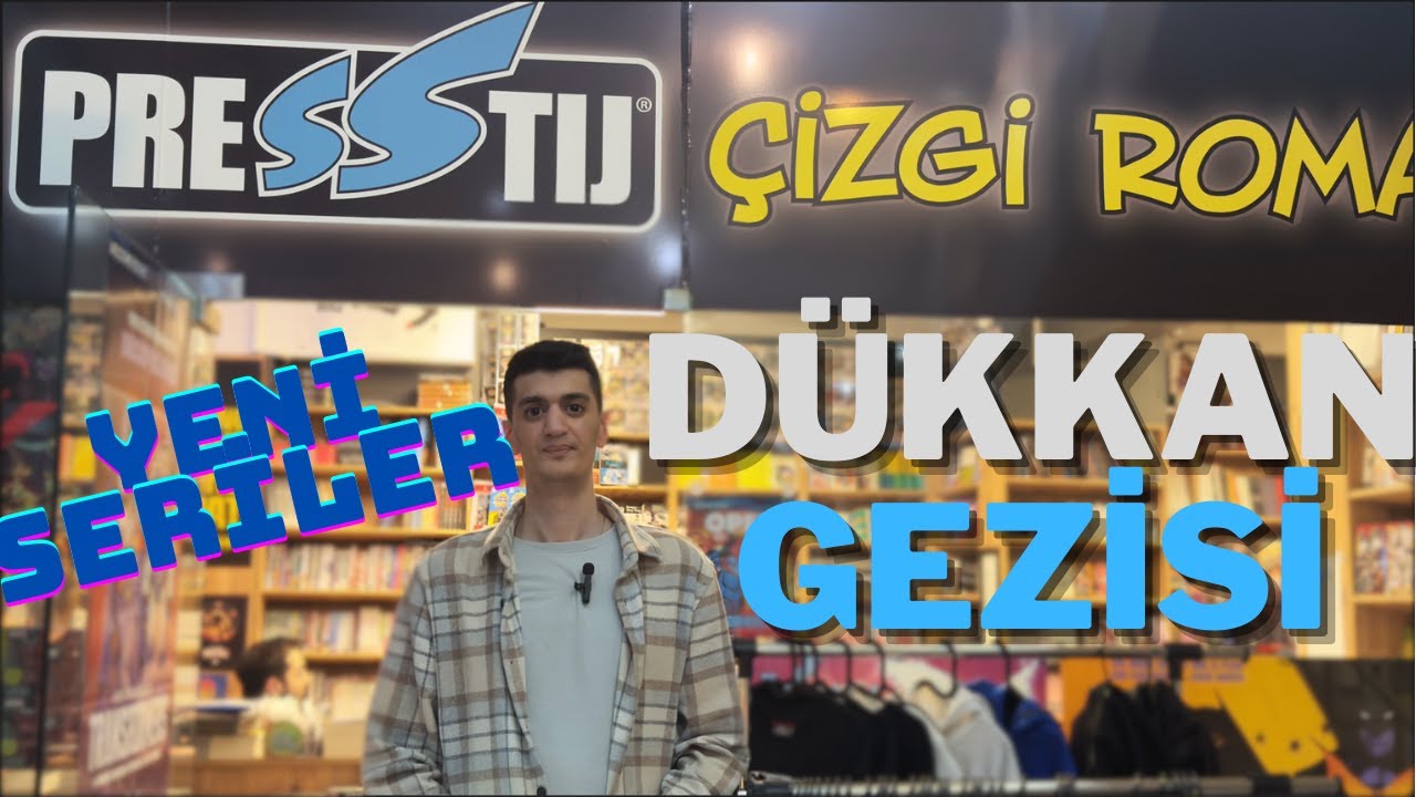 ÇİZGİ ROMAN NEREDEN ALINIR? PRESSTİJ ÇİZGİ ROMAN DÜKKAN GEZİSİ ​⁠ #2