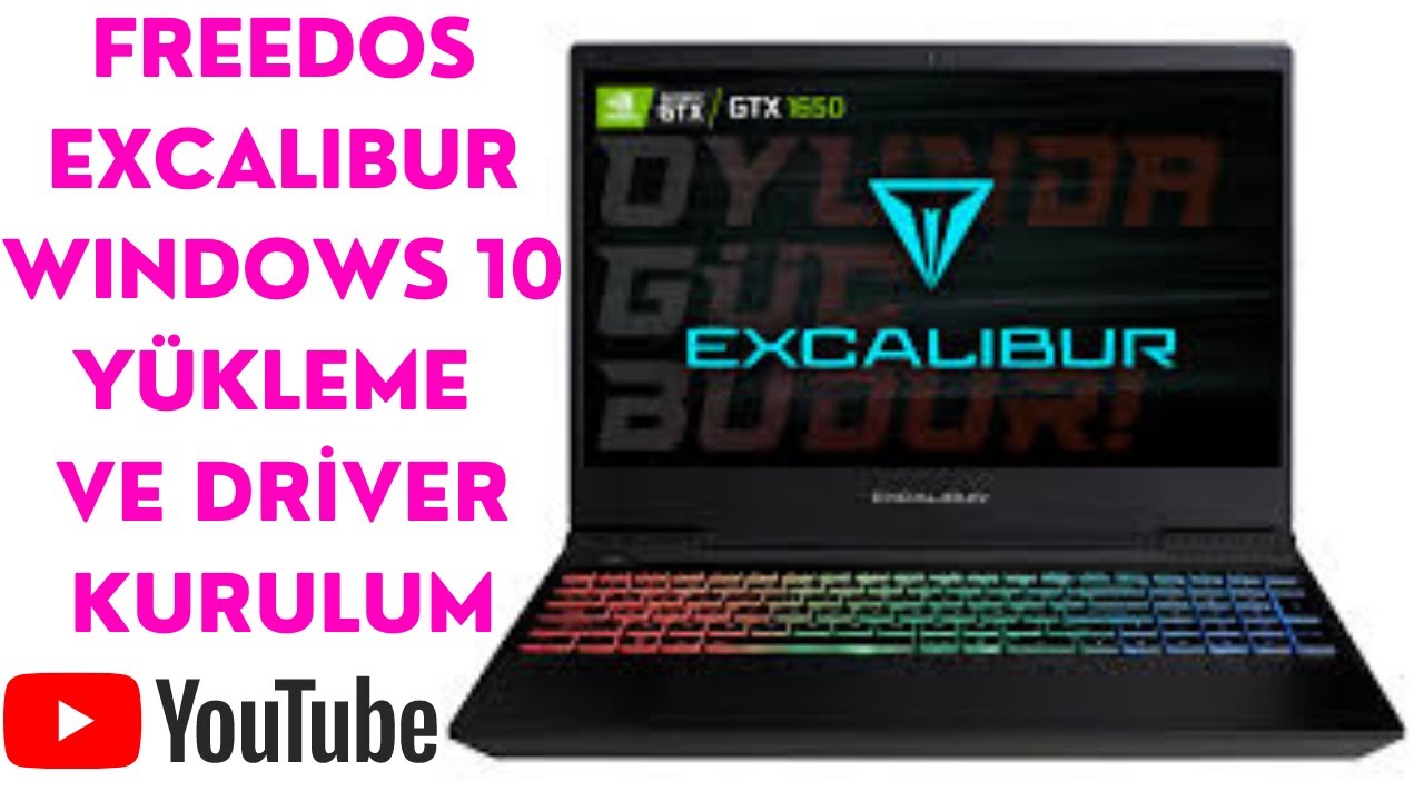 Freedos Excalibur G770 Windows 10 Yüklemek , Excalibur G770 Kutu Açılımı , Windows 10 Format