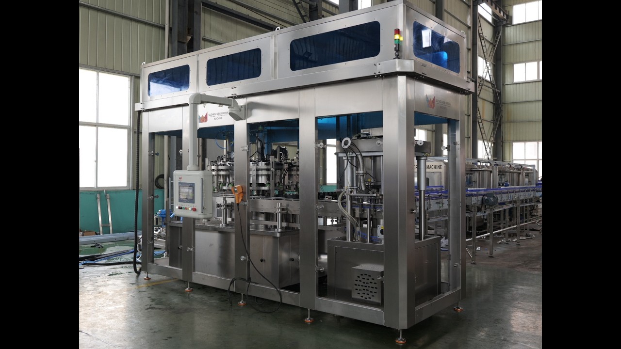 can filling seaming machine