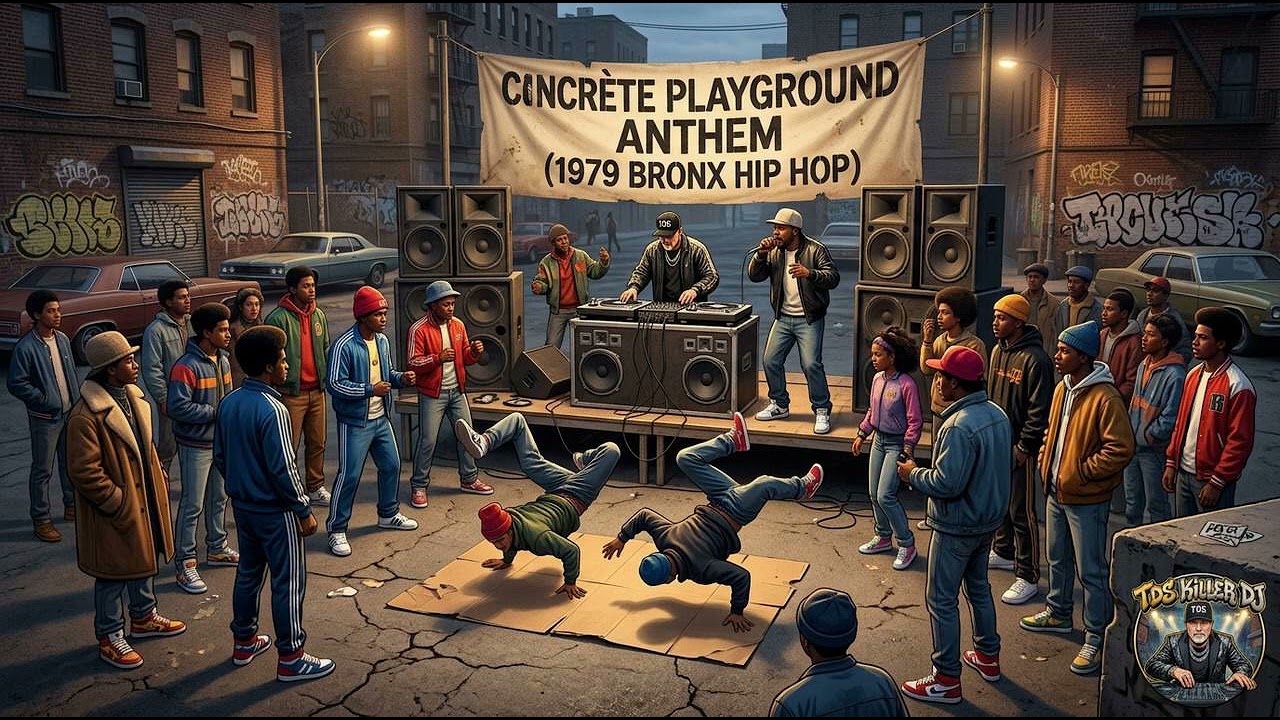 Concrète Playground Anthem  ( 1979 Bronx -  Hip Hop ) #rap #hiphop