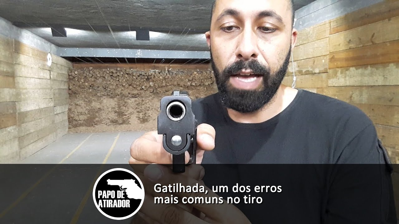 Gatilhada, um dos erros mais comuns no tiro