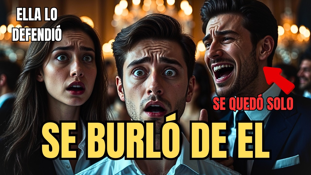 Humillaron a su novio pobre delante de todos… pero su respuesta dejó a la sala en silencio
