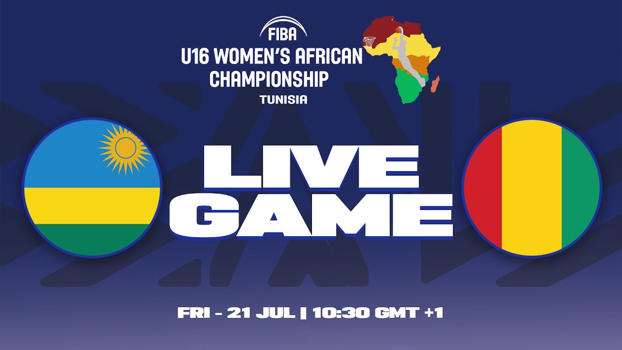 Rwanda v Guinea | Full Basketball Game | FIBA U16 African Championship Women 2023