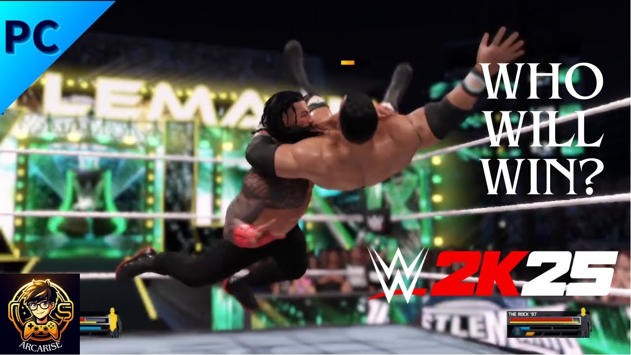 Roman Reigns vs The Rock ’97 – Epic WrestleMania 40 Showdown in | Superman Punch, Rock Bottom