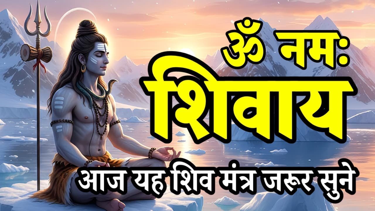 LIVE: ॐ नमः शिवाय धुन | Om Namah Shivaya ShivDhun | NonStop ShivDhun | Daily Mantra
