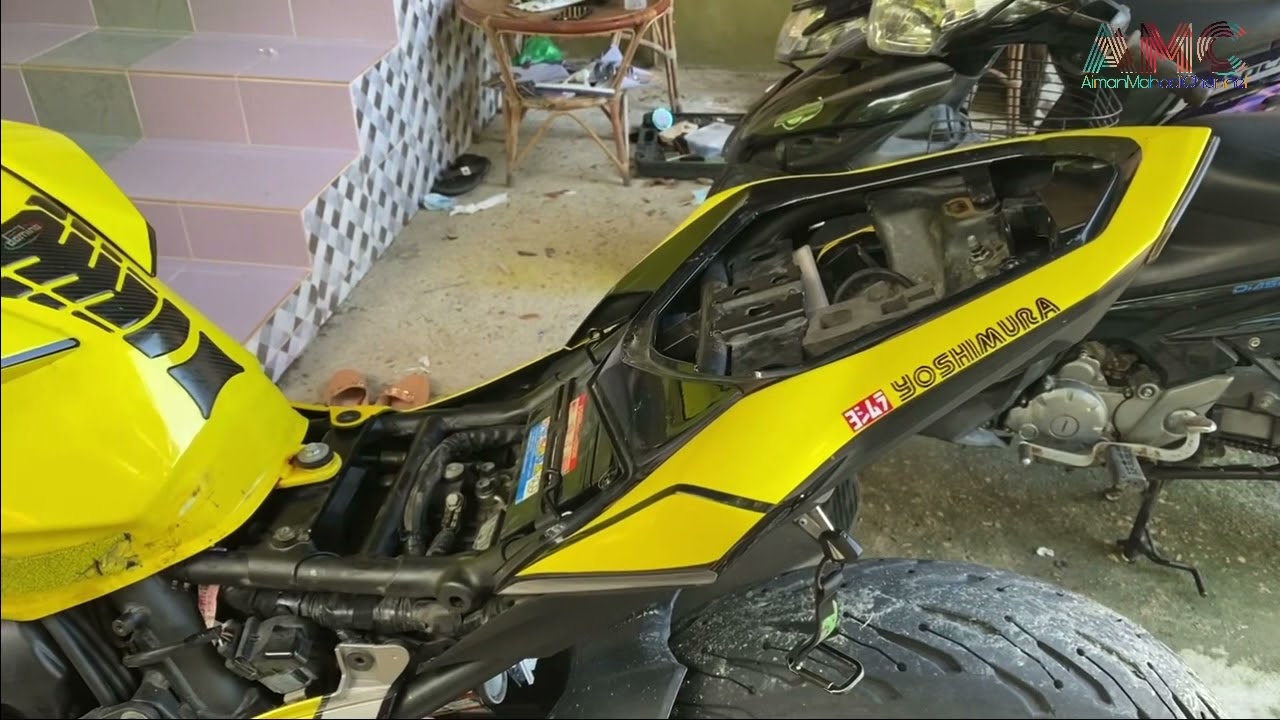 Kawasaki Z800 gear indicator installation