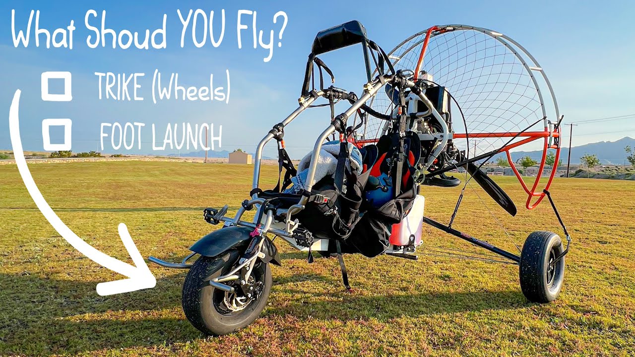 PARAMOTOR vs TRIKES: With or Without Wheels???