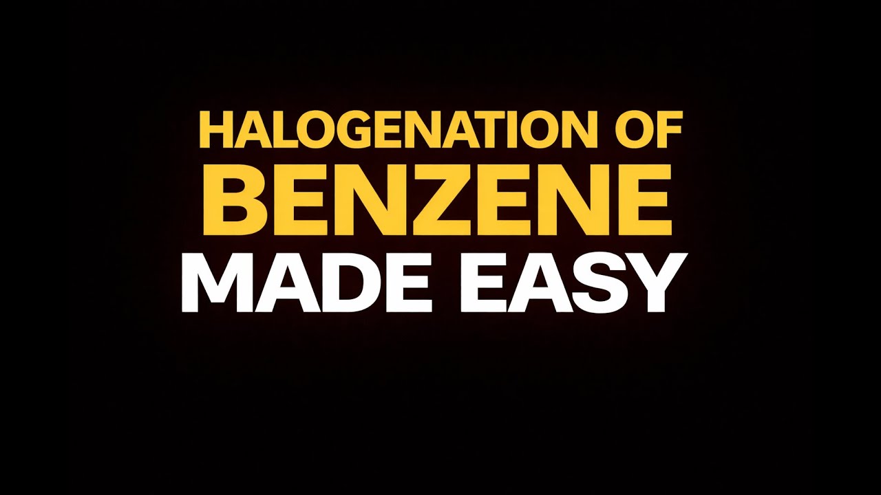 Bromination and Chlorination of Benzene - Aromatic Halogenation Mechanisms | Organic Chemistry