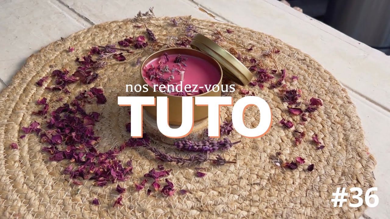 TUTO #36 •Comment recycler des restes de bougies ? 🕯️