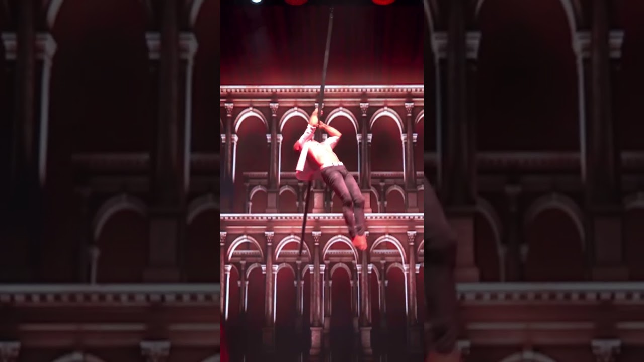 Aerial pole dance 💃 