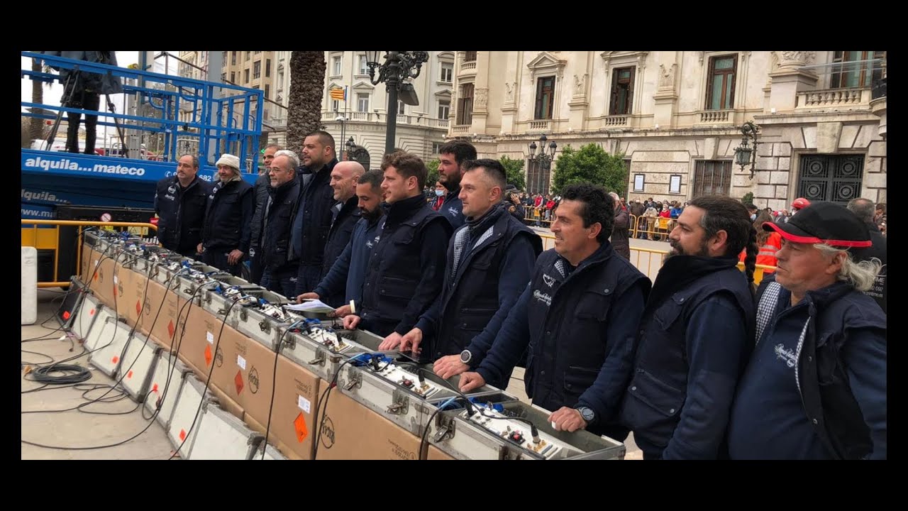 Pirotecnia Ricardo Caballer RICASA - Mascletà 15 de Marzo Fallas 2022