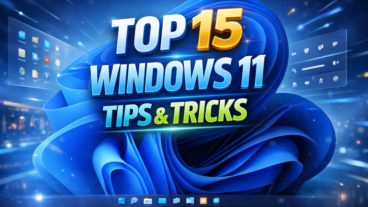 TOP 15 WINDOWS 11 TIPS AND TRICKS