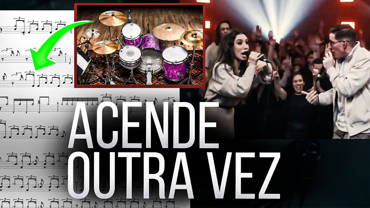 ACENDE OUTRA VEZ - JEFFERSON & SUELLEN | Partitura de Bateria