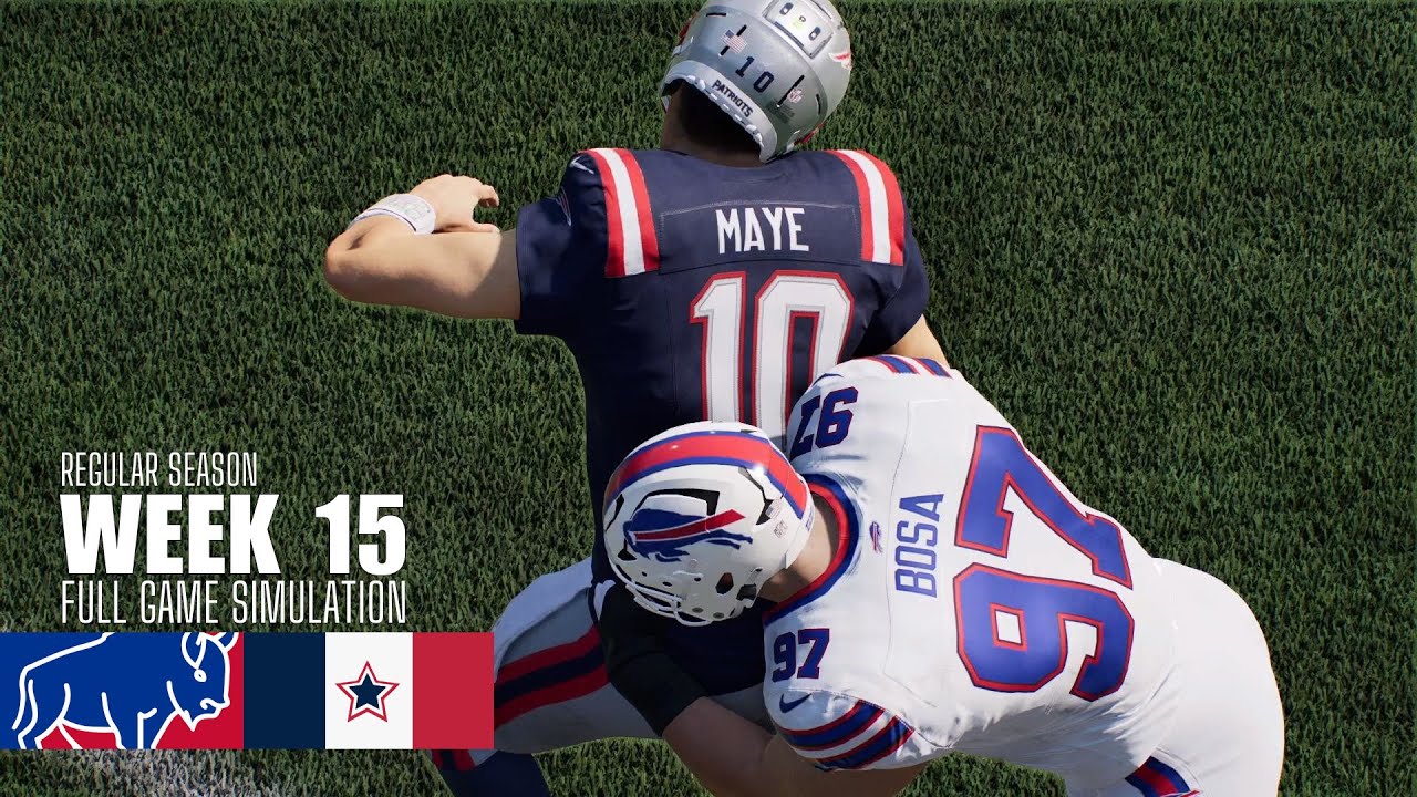 Bills vs. Patriots | 2025-26 Season Week 15 | Madden NFL 26 Simulation