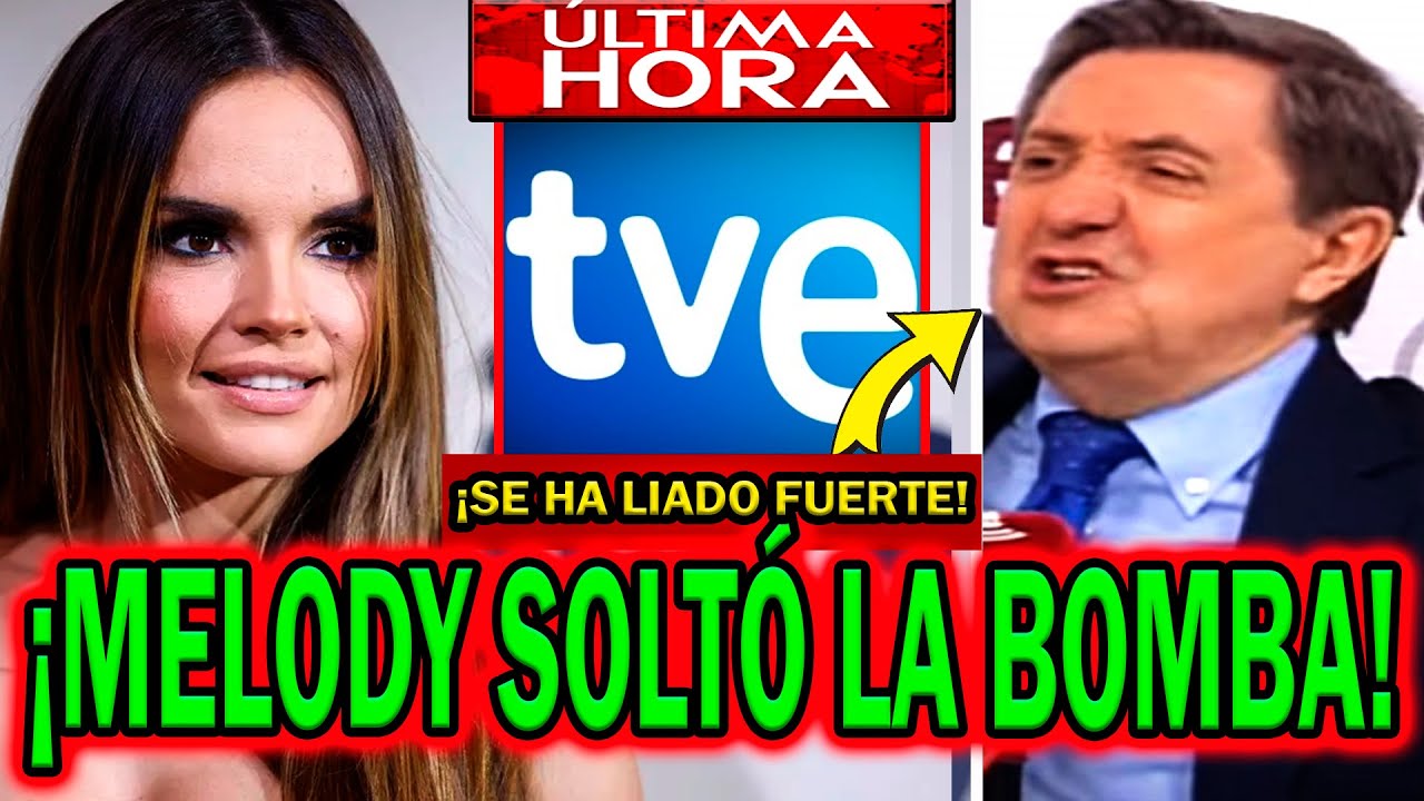 💥¡SOLTÓ LA BOMBA! MELODY POR EUROVISIÓN Y ARDEN LAS REDES POR ISRAEL Y ANTENA 3 TRAS RTVE