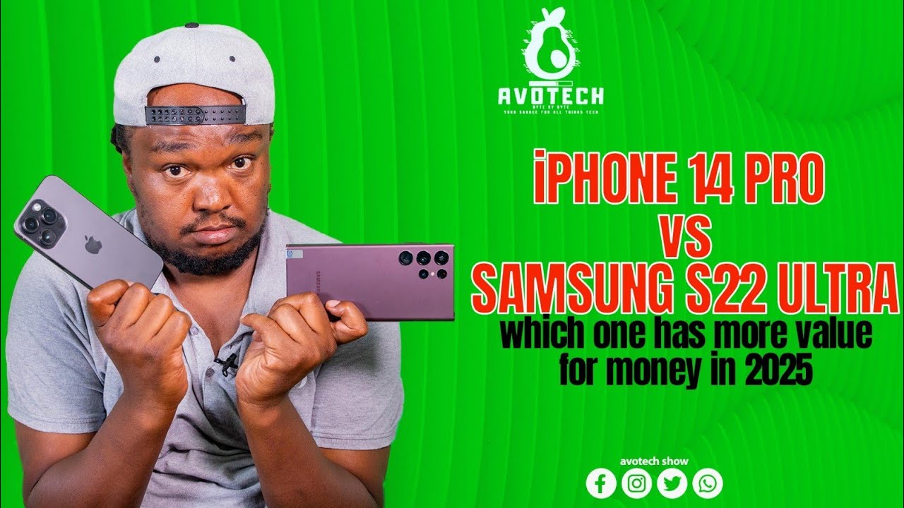 iPhone 14 Pro vs Samsung S22 Ultra : Which one has more value for money in 2025? #Avotech