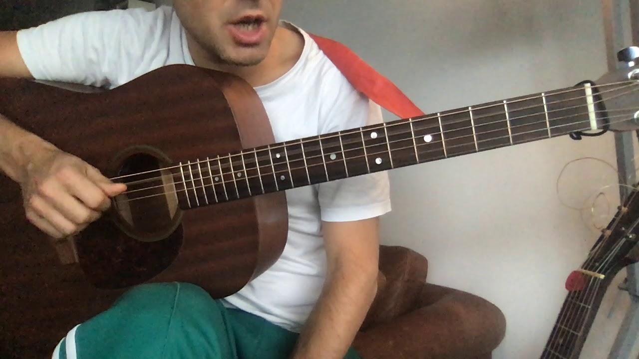 irgendwann bleib i dann dort gitarre lesson