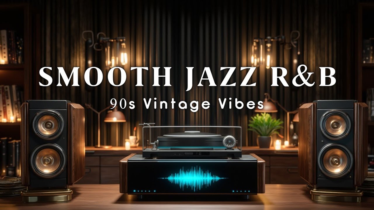 Нежные джазовые мелодии и душевные R&B биты 90-х для ваших спокойных ночей