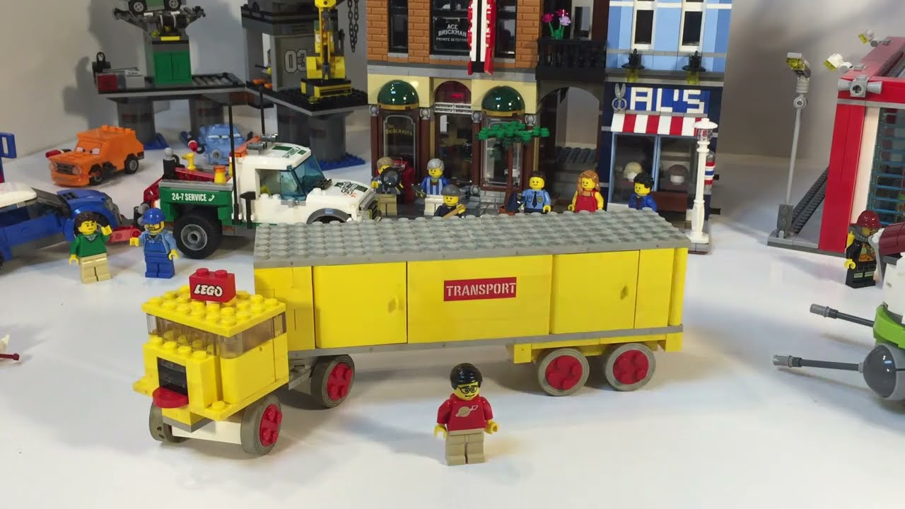 LEGO MODEL MAKER 335 TRANSPORT TRUCK from 1967! Vintage!