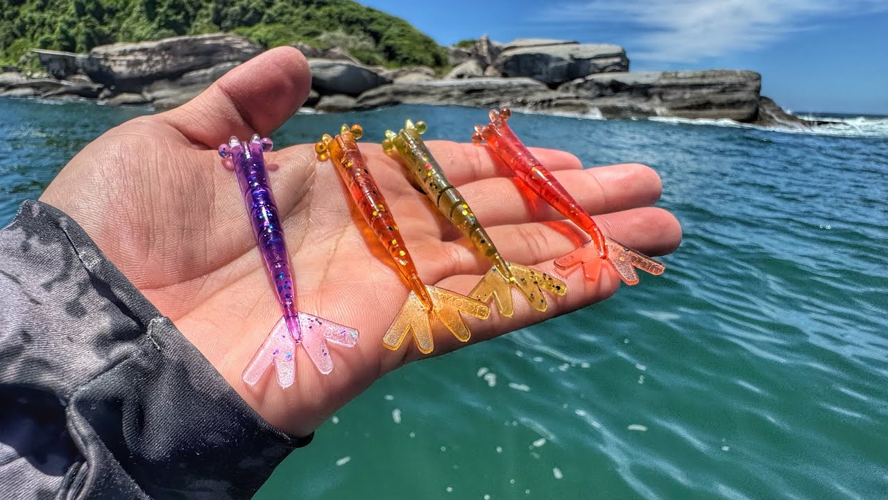 QUER PEGAR MUITO PEIXE NO MAR? USE ESSE CAMARÃO ARTIFICIAL!!! Não falha.