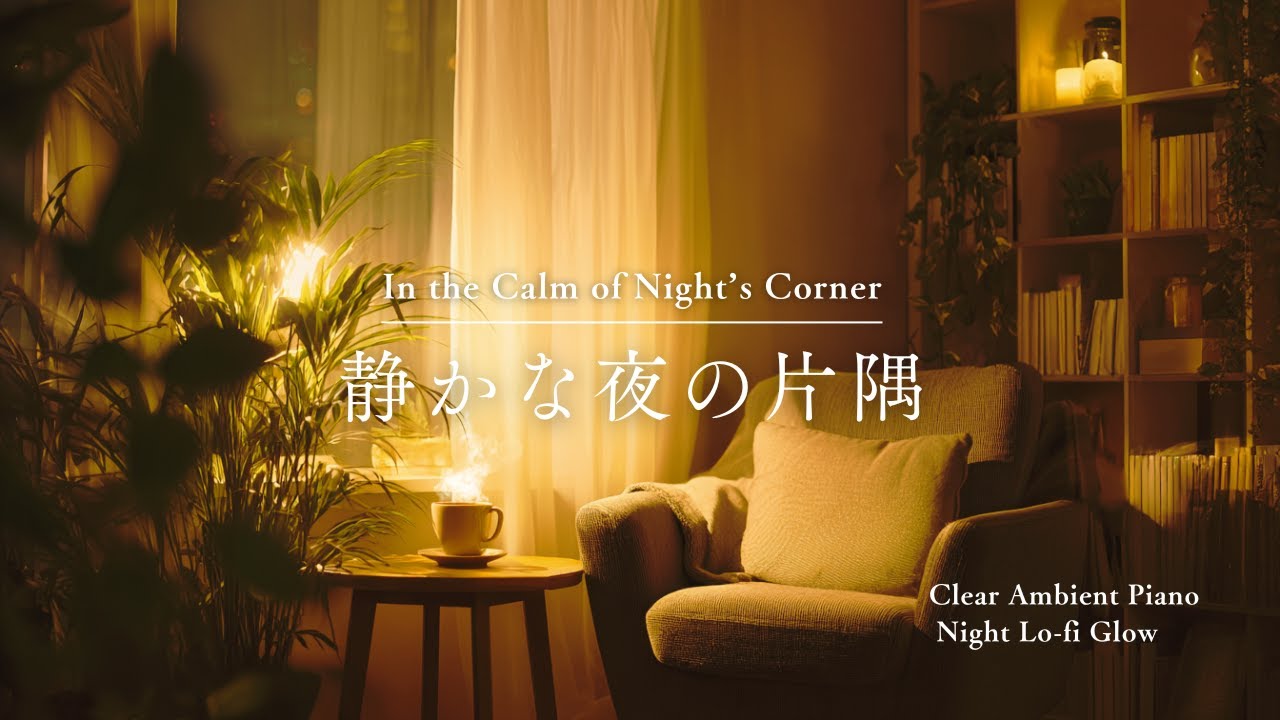 【夜に聴きたいピアノ】心を満たす場所　Piano for the Night — A Place to Fill Your Heart