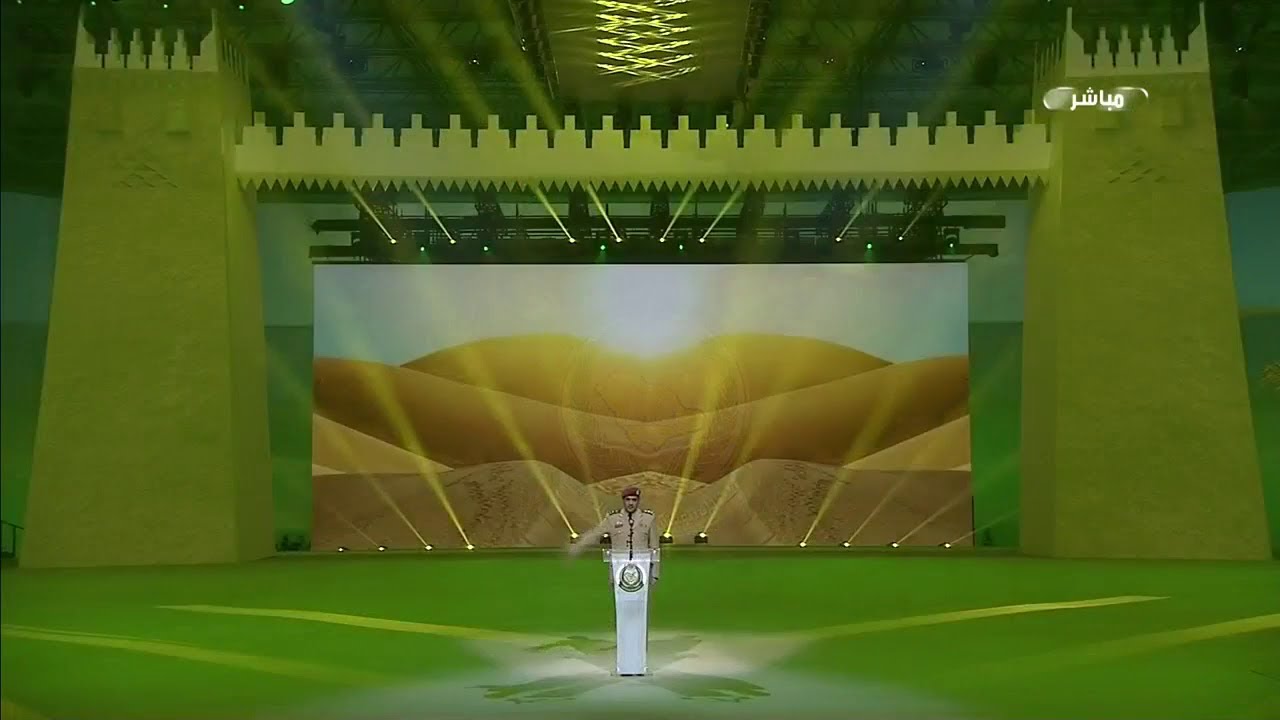 قصيدة الشاعر مشعل الحارثي في افتتاح مهرجان الجنادرية 32