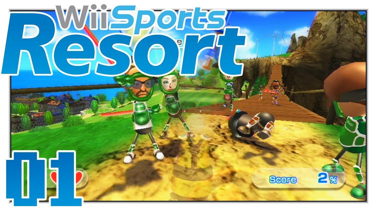 Wii Sports Resort - Just Wiggle It! - Part 1 - Swordplay