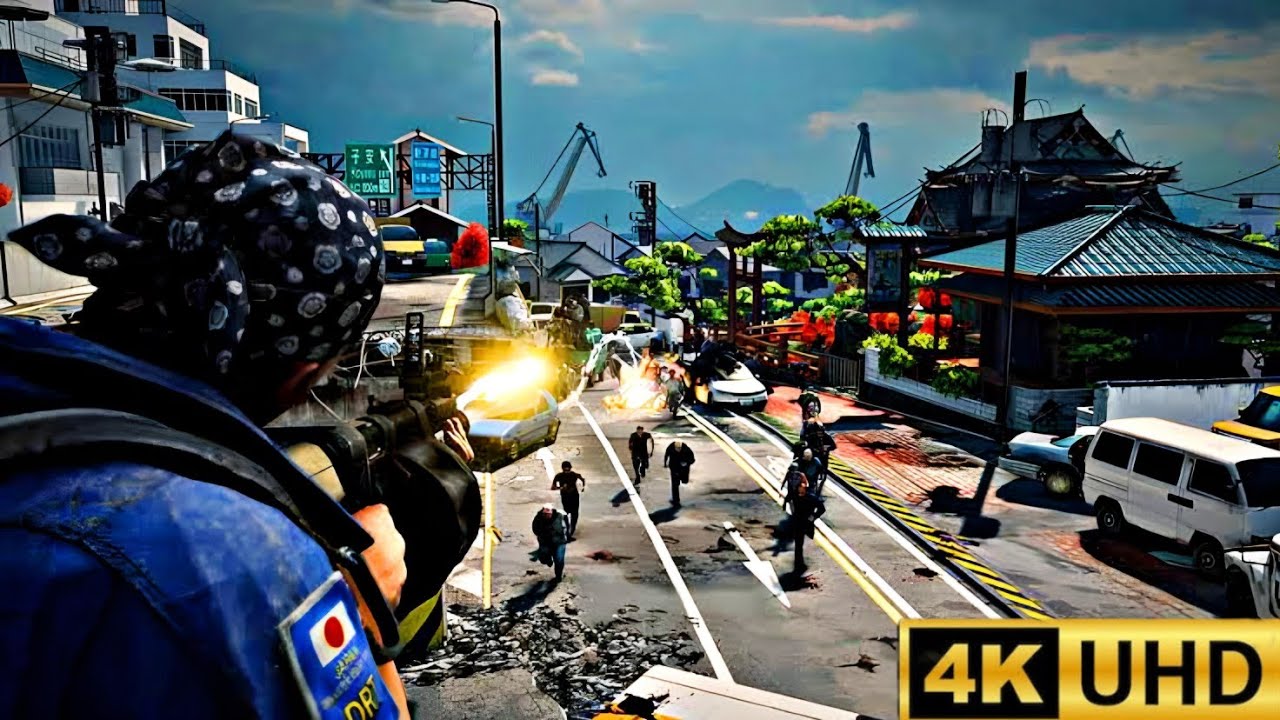 Zombies Apocalypse | Tokyo Japan | Immersive Ultra Realistic Graphic Gameplay