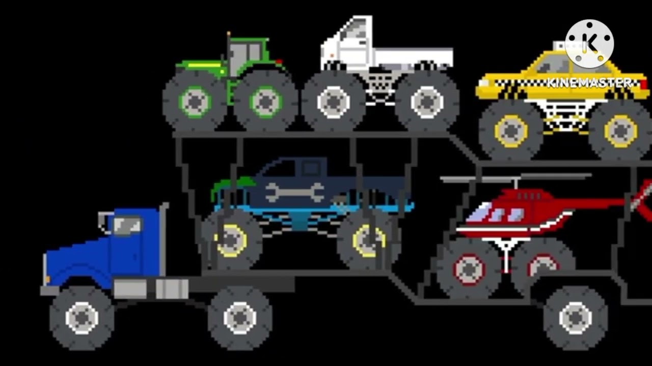 The kids picture show VEHICLES animals stampede runs round 36