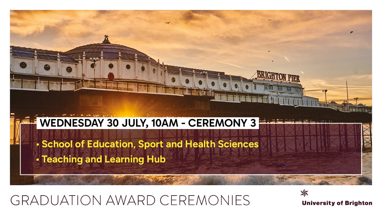 Summer Graduation 2025  | Ceremony 3 | School of Education, Sport, Health, Teaching and Learning Hub