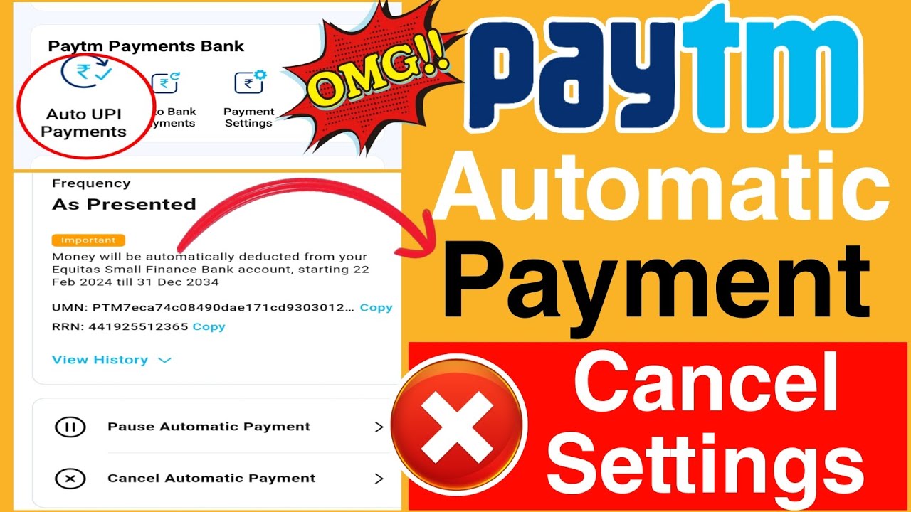 How to Paytm Automatic Payment Cancel Settings in Tamil || Paytm Auto Payment Off 🔥