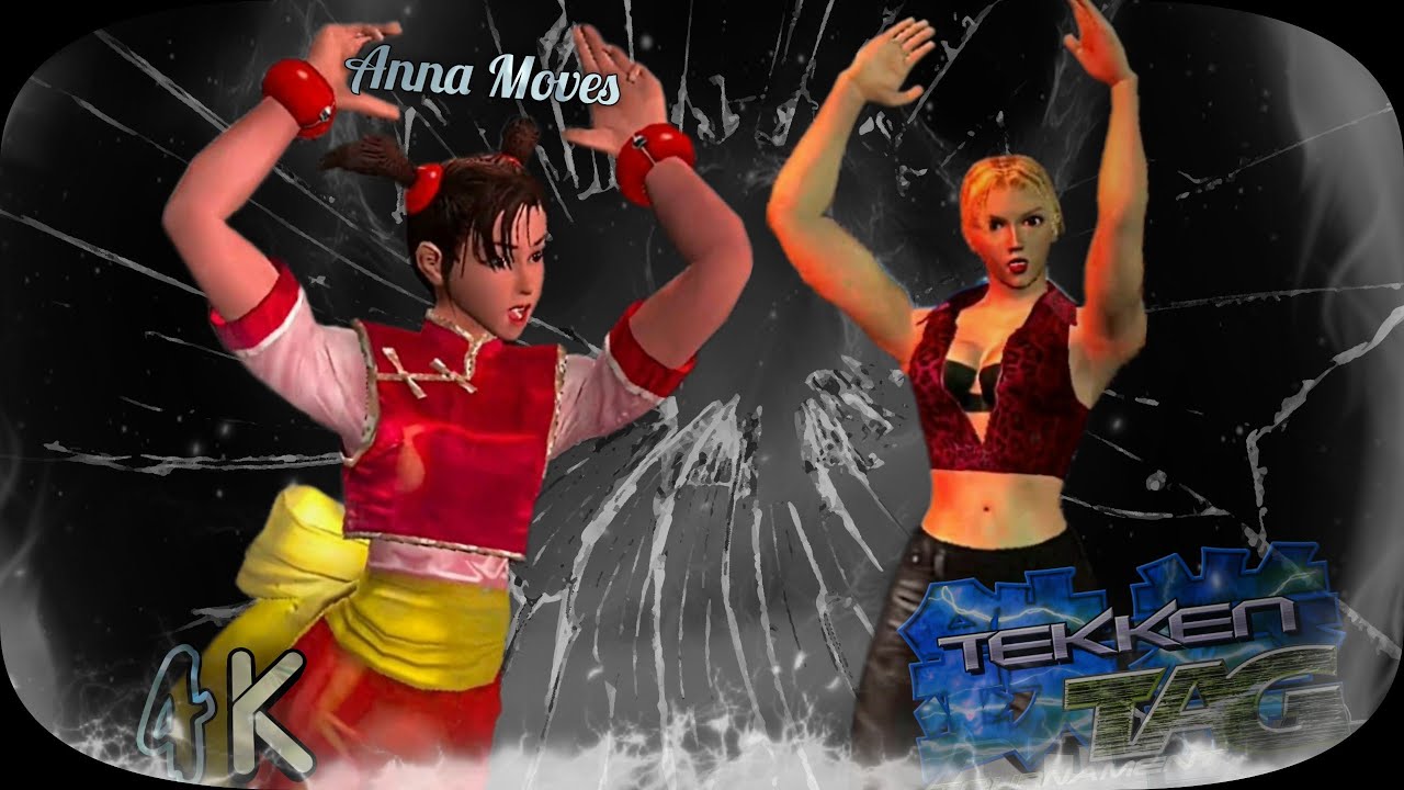 Nina & Xiaoyu ( Anna Moves ) Hard Tekken Tag Remastered UHD 4K 60 FPS