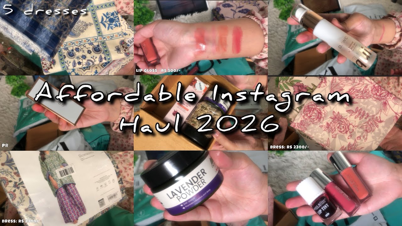 HUGE Shopping Haul 2026 | (Affordable)