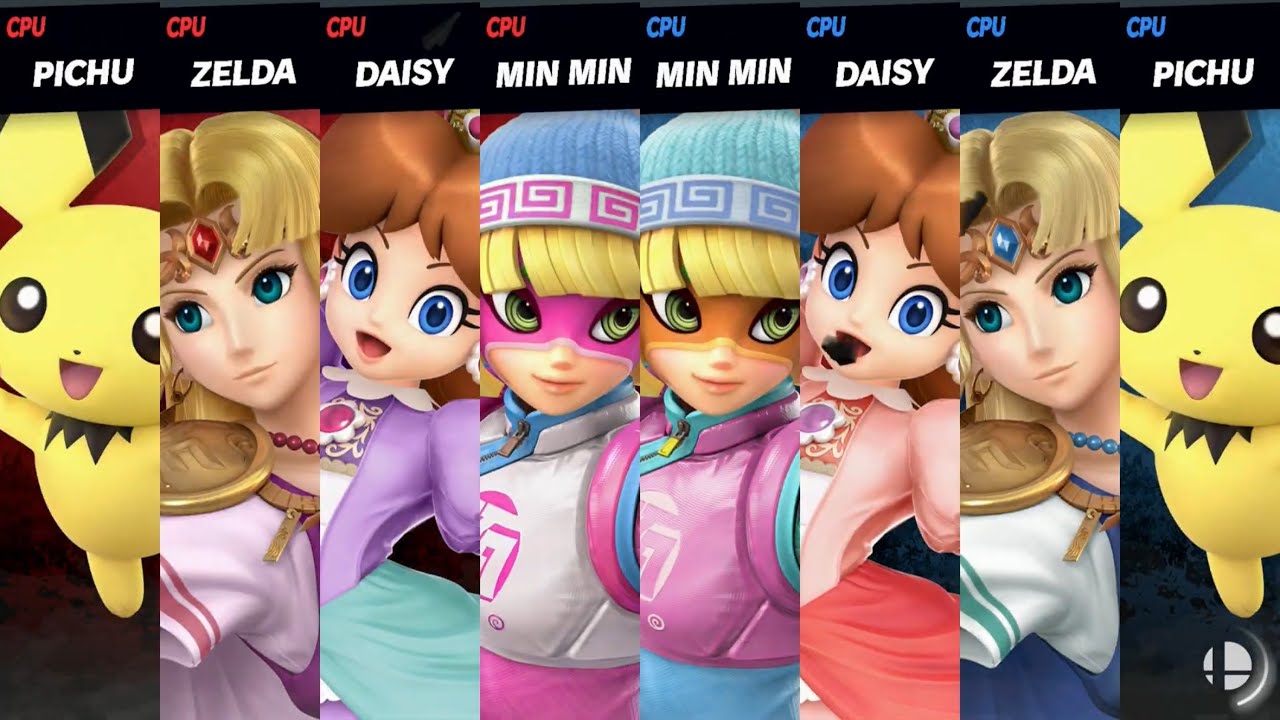 Super Smash Bros. Ultimate - Zophine523 Favorite Characters And Alts Mirror Match (Part 1)
