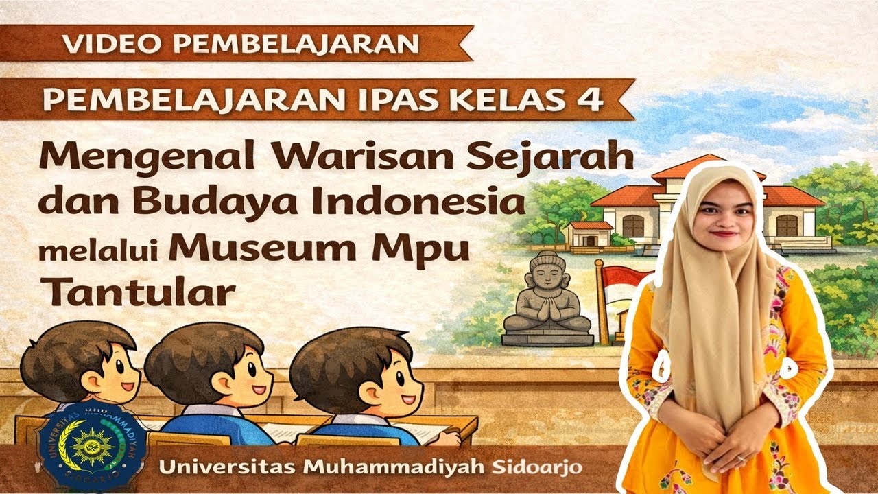 Video Pembelajaran | Mengenal Warisan Sejarah dan Budaya Indonesia melalui Museum Mpu Tantular