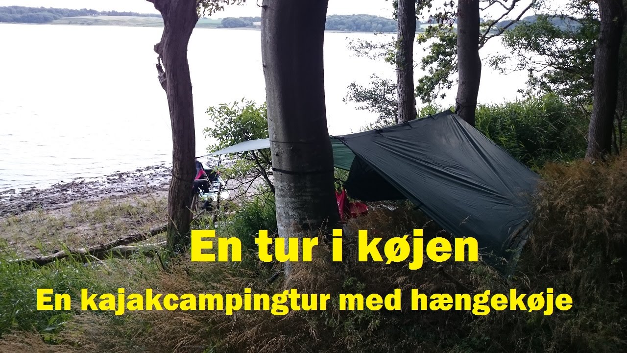 En tur i Køjen - kajak camping // Første køje-tur