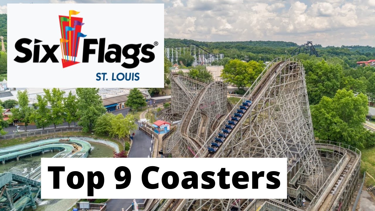 Top 9 Roller Coasters at Six Flags St. Louis (2021)