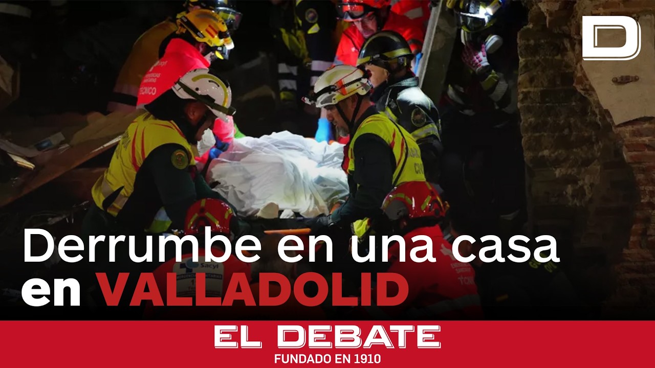 Hallan muerta a una persona tras un derrumbe en una casa en un pueblo de Valladolid