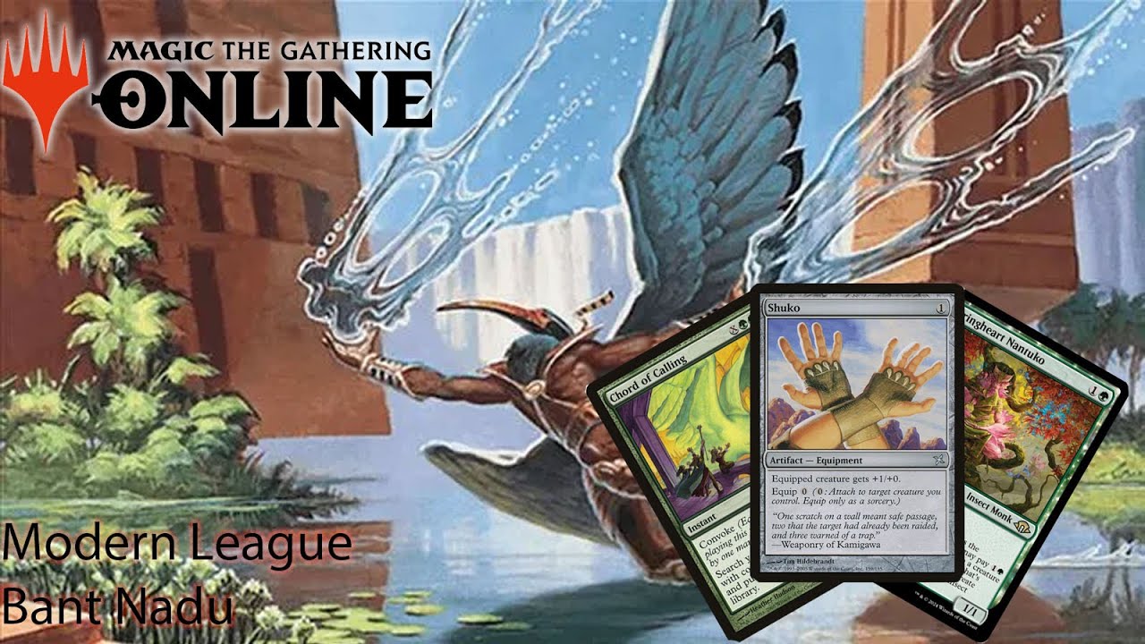 THIS DECK IS BROKEN AND SHOULD BE BANNED | BANT NADU IN MH3 MODERN [TWITCH VOD]