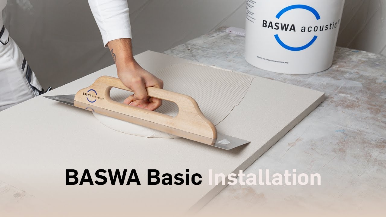 How to install the BASWA Basic acoustic system