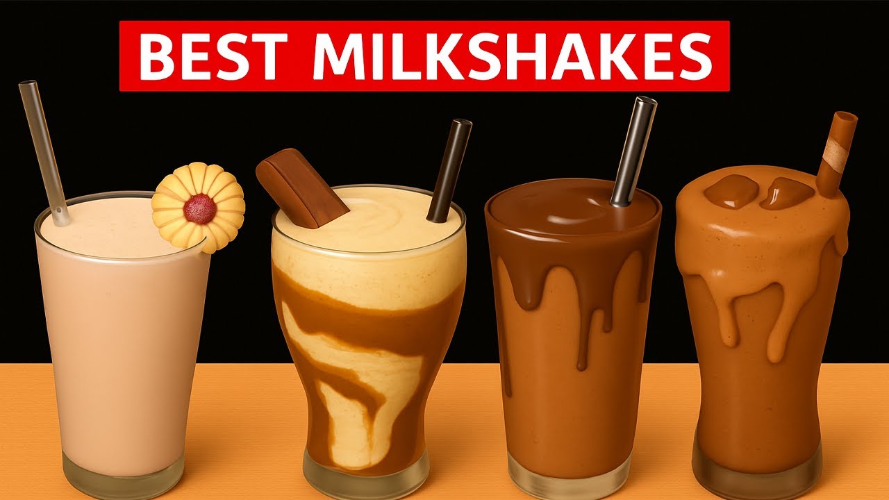 Best Milkshakes || MCSA(MyCookingStyleAsmr)