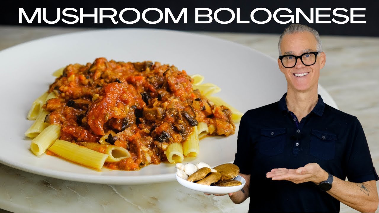This Delicious Vegan Mushroom Bolognese Recipe is a Must Try