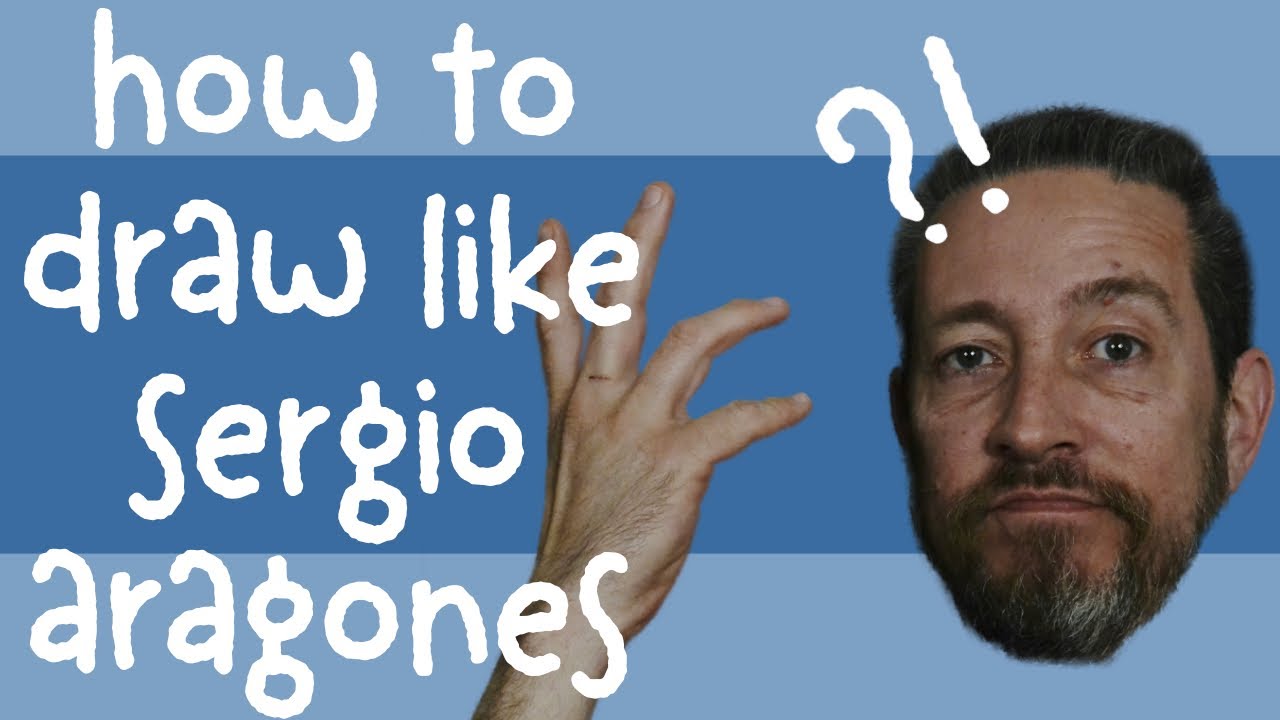 How to draw like Sergio Aragones