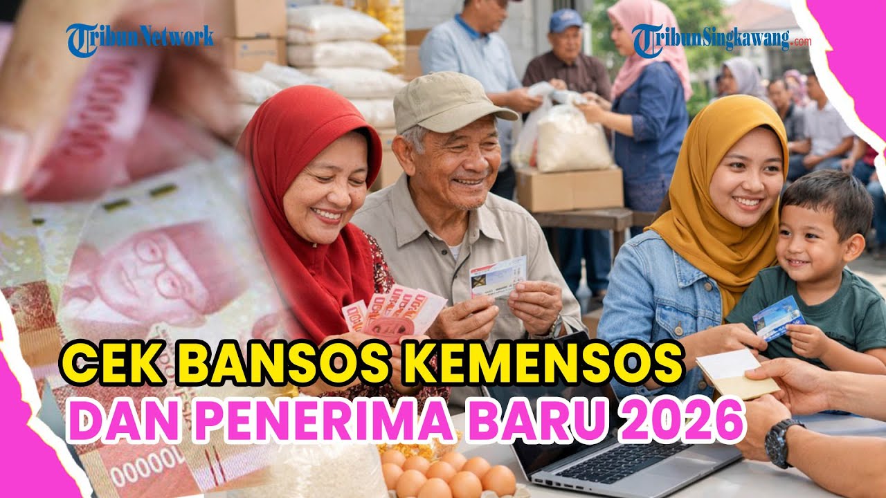 CEK BANSOS KEMENSOS DAN PENERIMA BARU JANUARI 2026❗