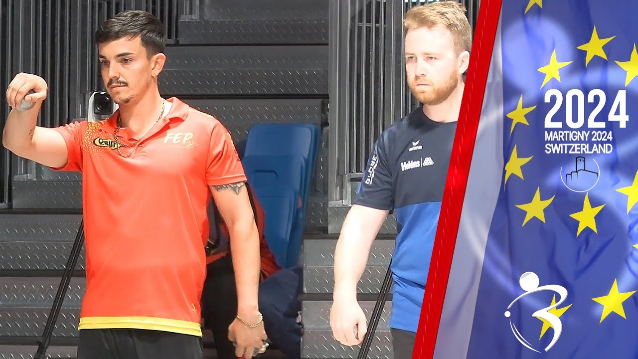 Top partie👍Finale du tête-à-tête ESPAGNE vs SUÈDE : Championnats d'Europe de pétanque 2024