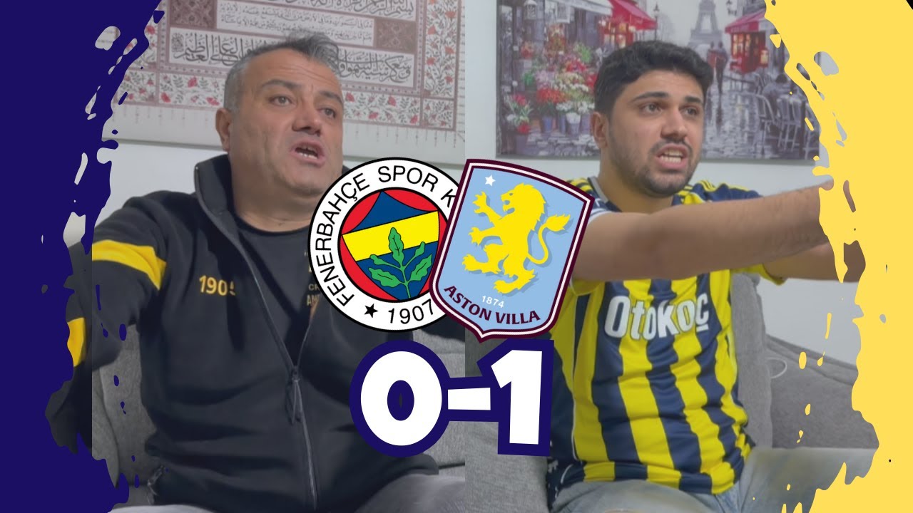 Fenerbahçe 0-1 Aston Villa/ Kaçan Pozisyonlara Fenerli Çıldırdı Gs'li Şok Oldu #fenerbahçe