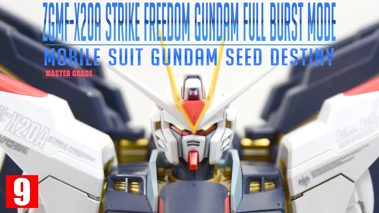 (ENG SUB) [REVIEW 2.0] MG 1/100 스트라이크 프리덤 건담 풀 버스트 모드 / STRIKE FREEDOM GUNDAM FULL BURST MODE