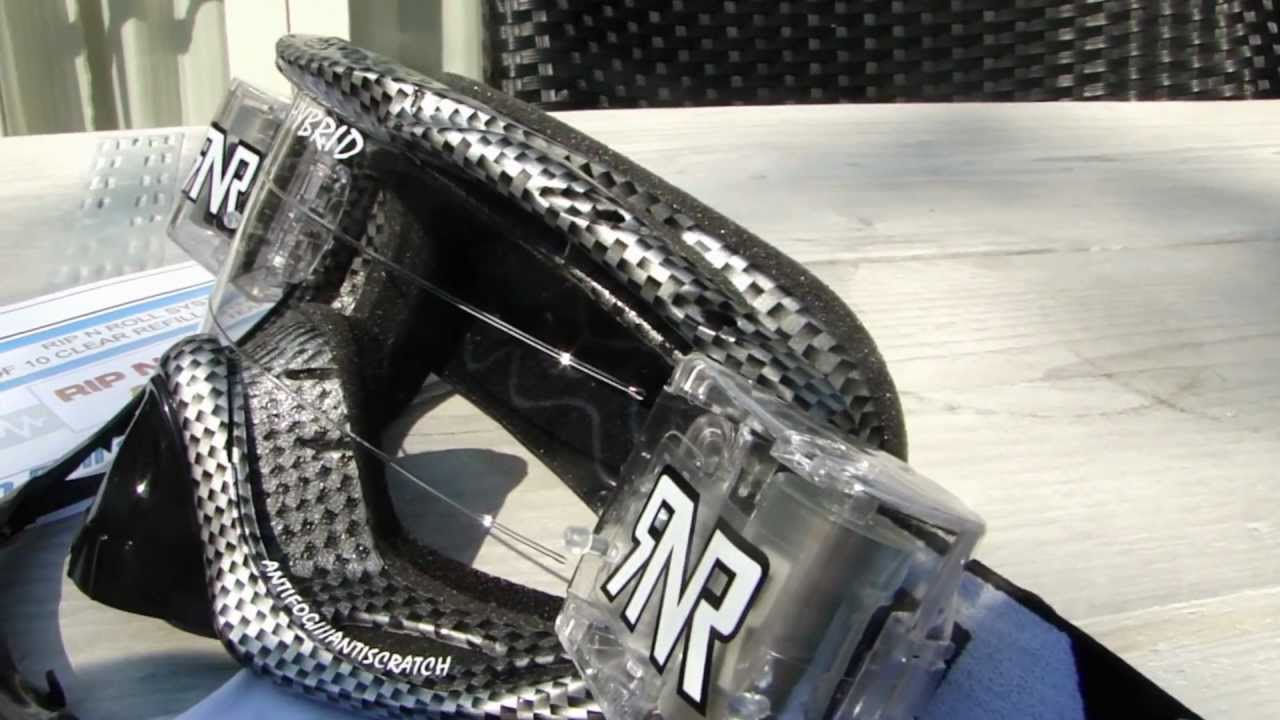rip N roll racerpack hybrid carbon look crossbril