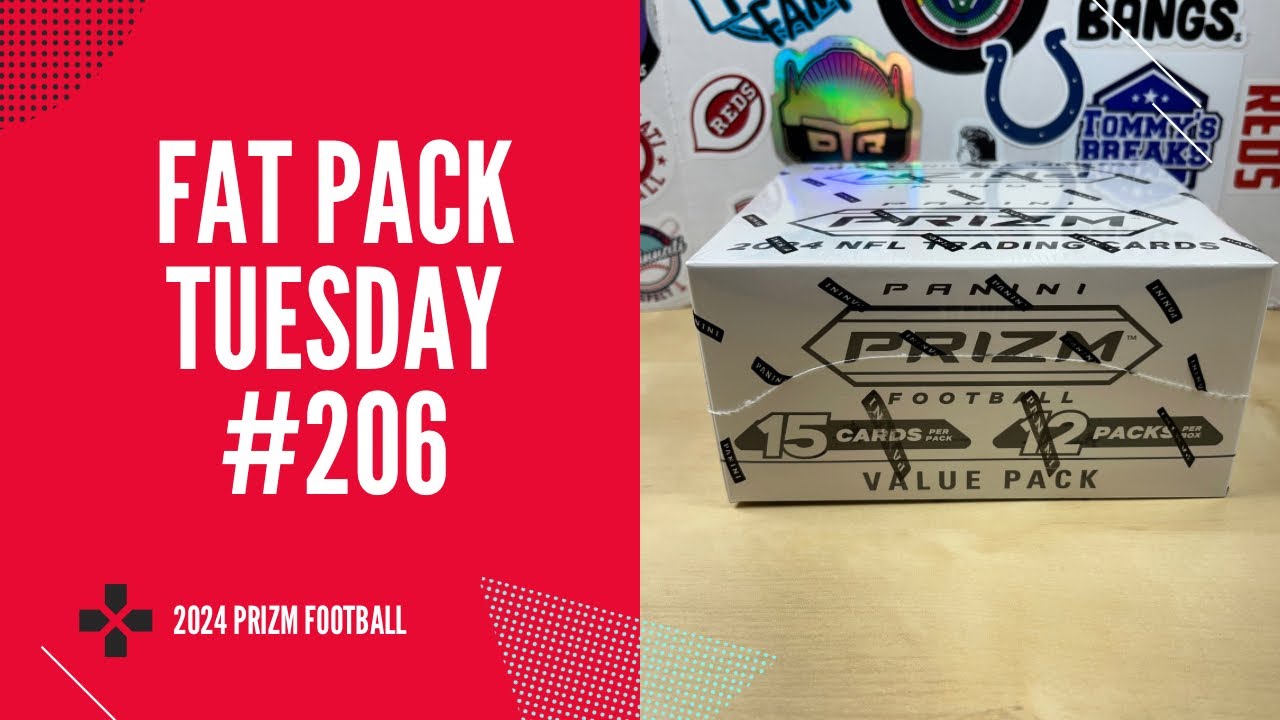 Fat Pack 206 - 2024 Prizm Football Value Pack Box